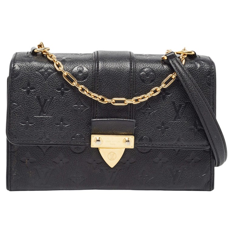 Louis Vuitton Sac Empreinte En Cuir Noir Monogramm Saint Sulpice PM louis-vuitton-sac-empreinte-en-cuir-noir-monogramm-saint-sulpice-pm