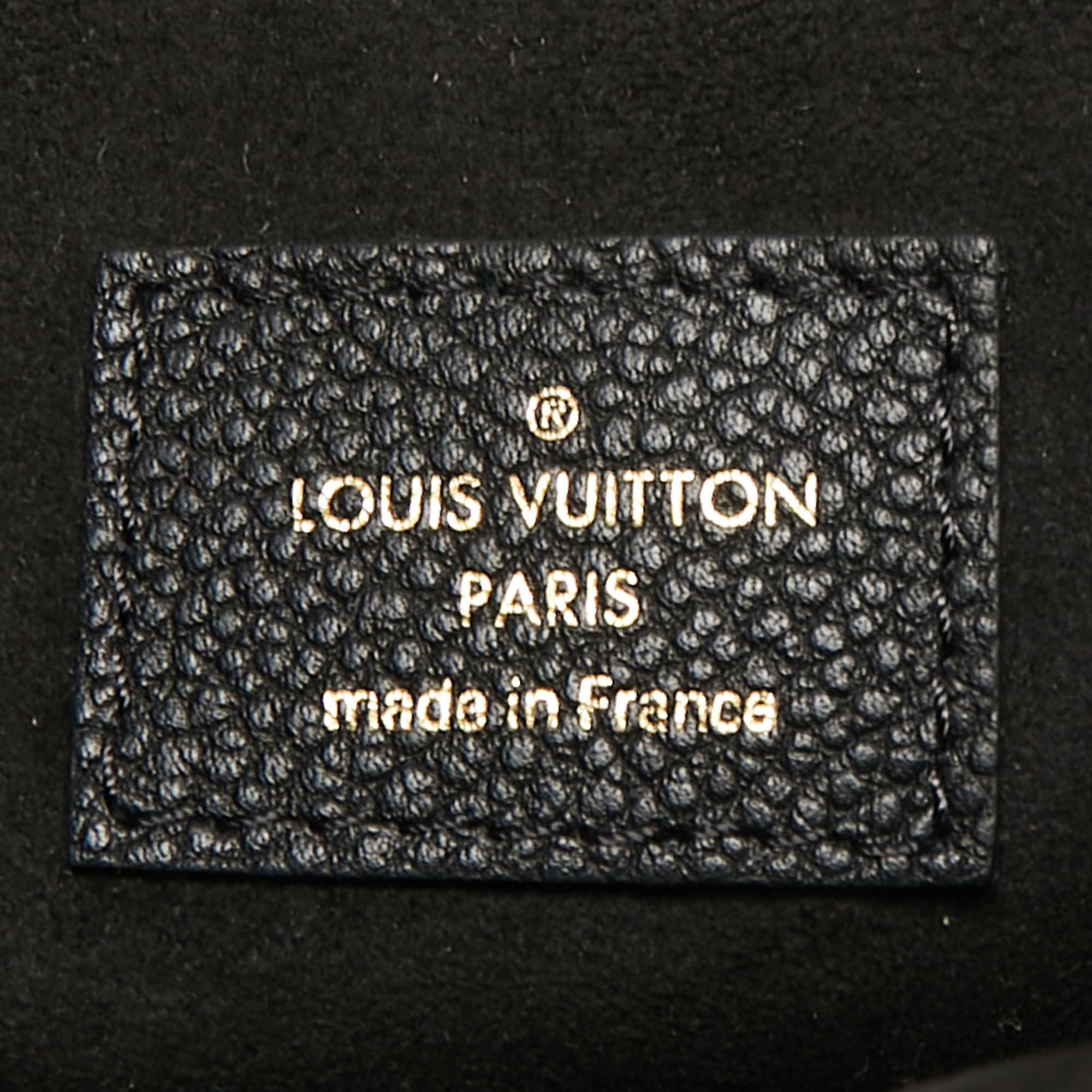 Louis Vuitton Black Monogram Empreinte Leather St Germain MM Bag 6
