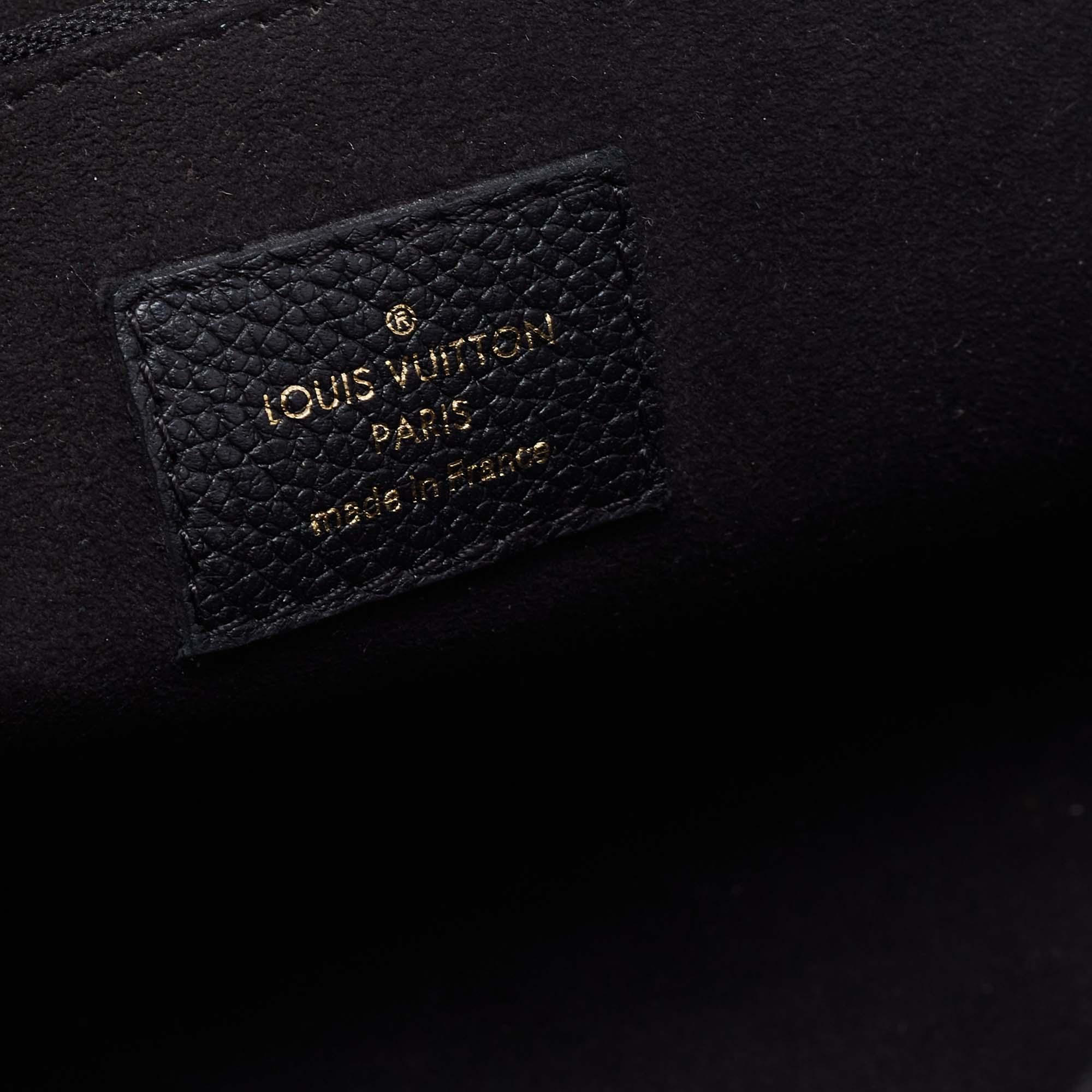 Louis Vuitton Black Monogram Empreinte Leather St Germain PM Bag 5