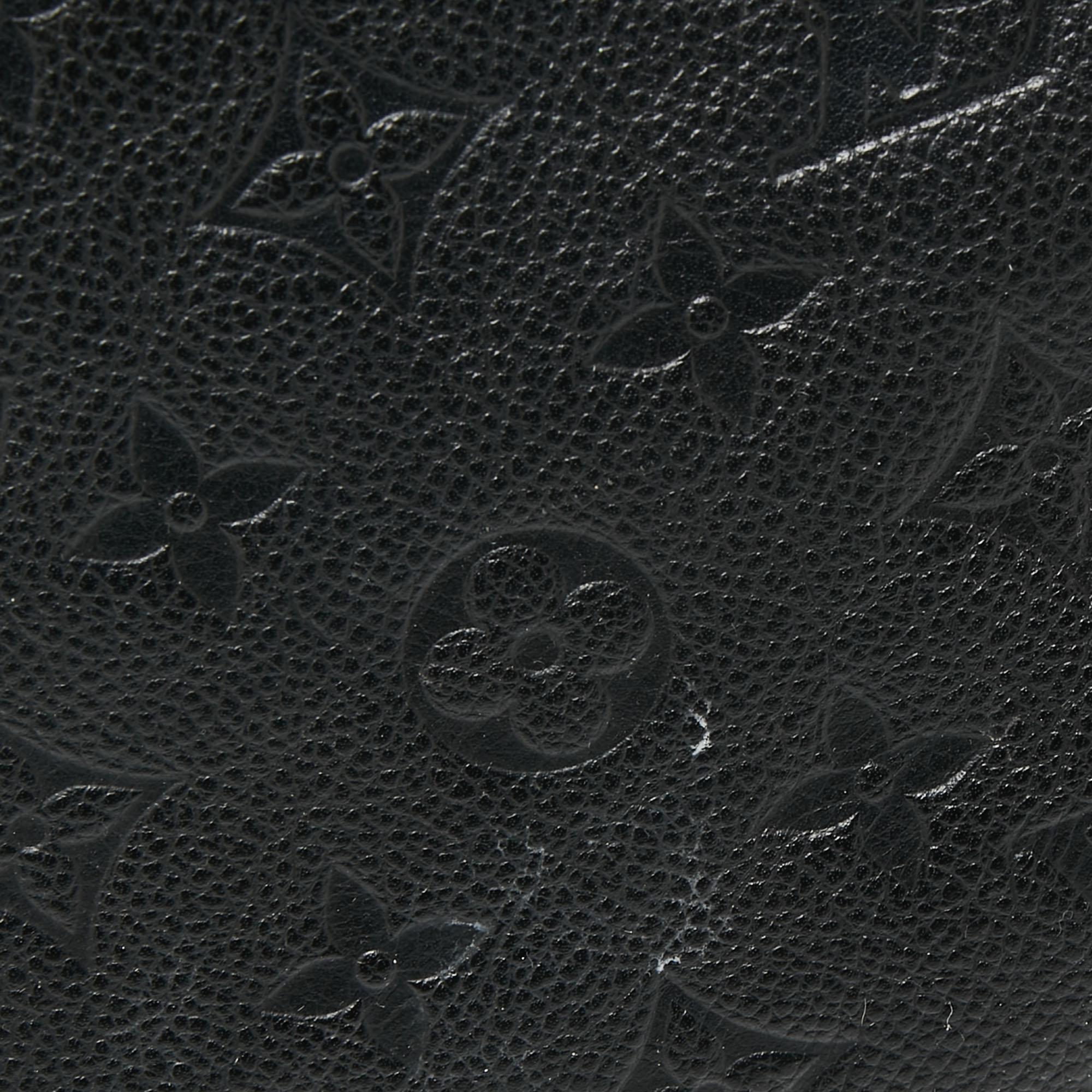 Louis Vuitton Black Monogram Empreinte Leather Surene BB Bag 4