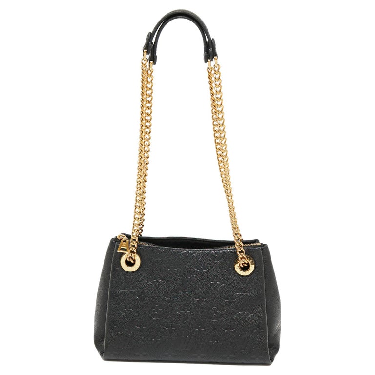 Louis Vuitton Black Monogram Empreinte Leather Surene BB Bag For Sale ...