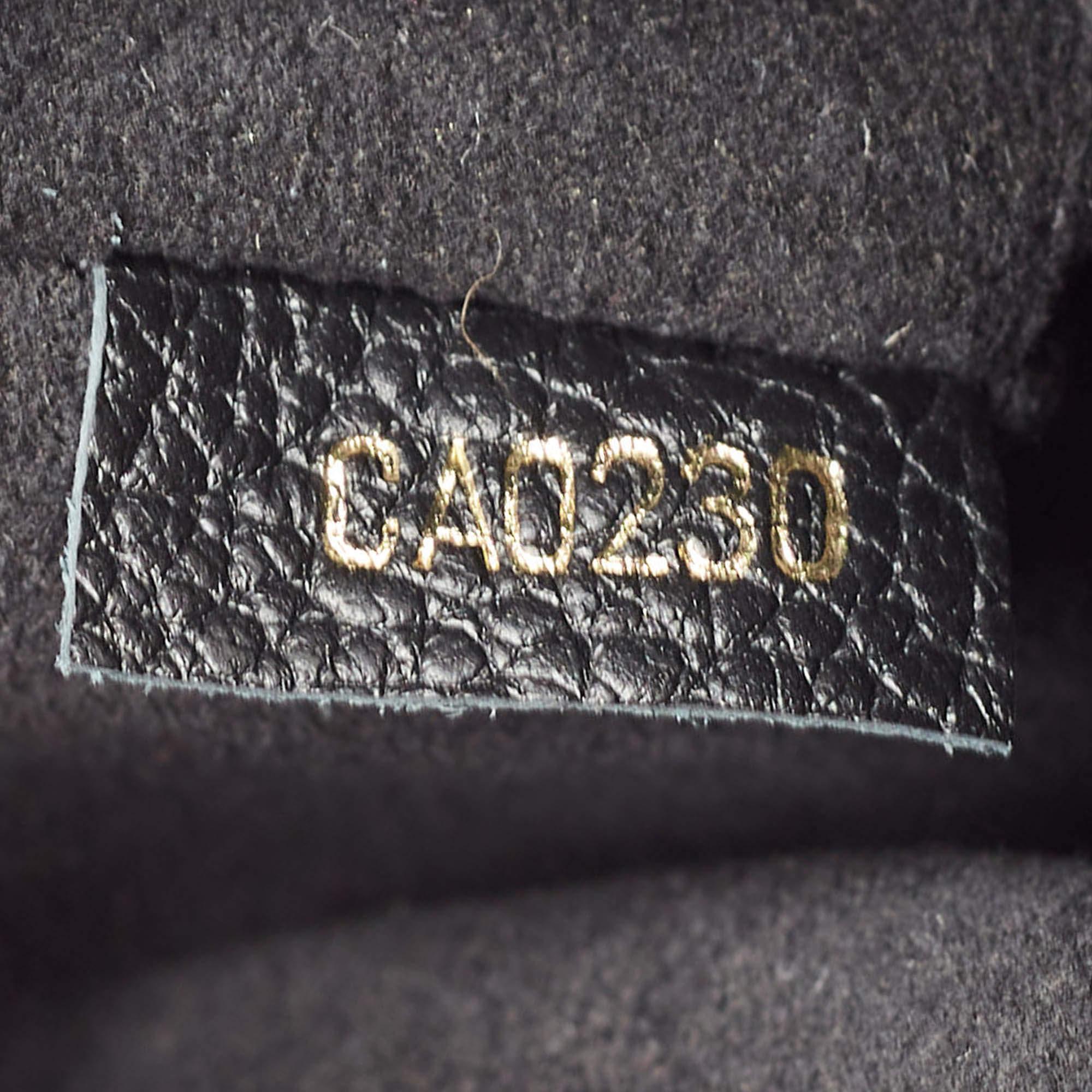 Louis Vuitton Black Monogram Empreinte Leather Surene MM Bag 5