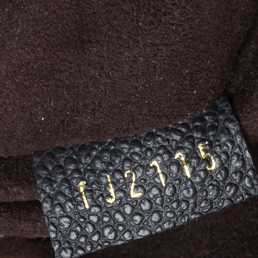 Louis Vuitton Schwarz Monogramm Empreinte Leder Trocadero Tasche 7