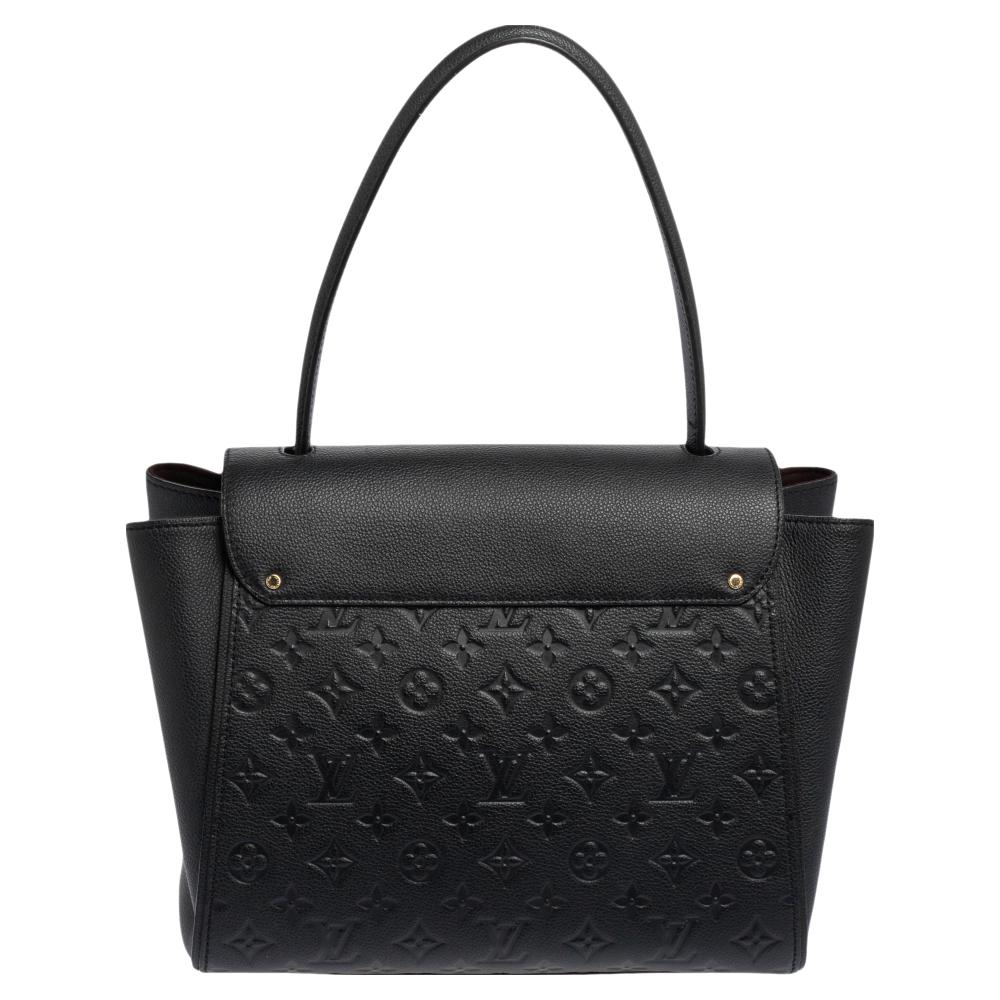 Louis Vuitton Black Monogram Empreinte Leather Trocadero Bag 6