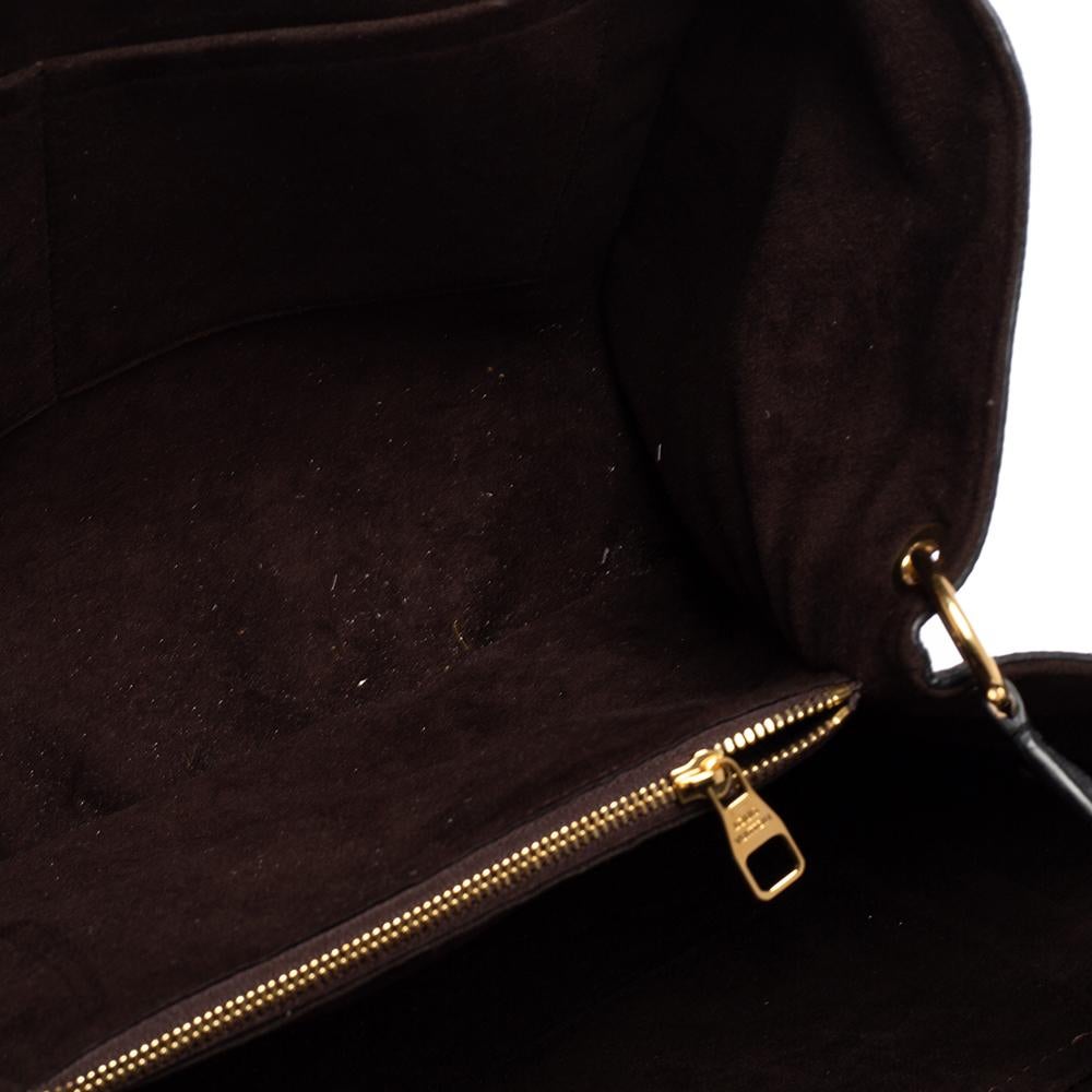 Louis Vuitton Black Monogram Empreinte Leather Trocadero Bag 1