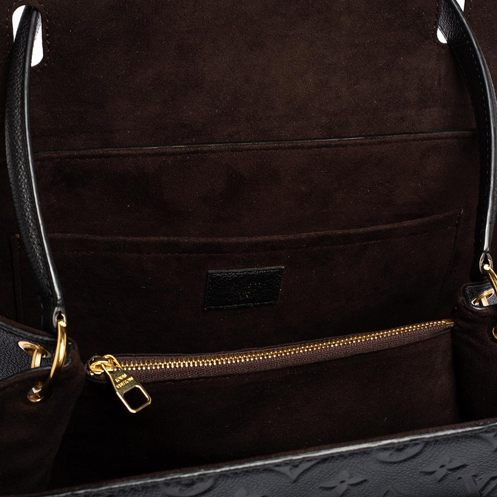 Louis Vuitton Black Monogram Empreinte Leather Trocadero Bag 2