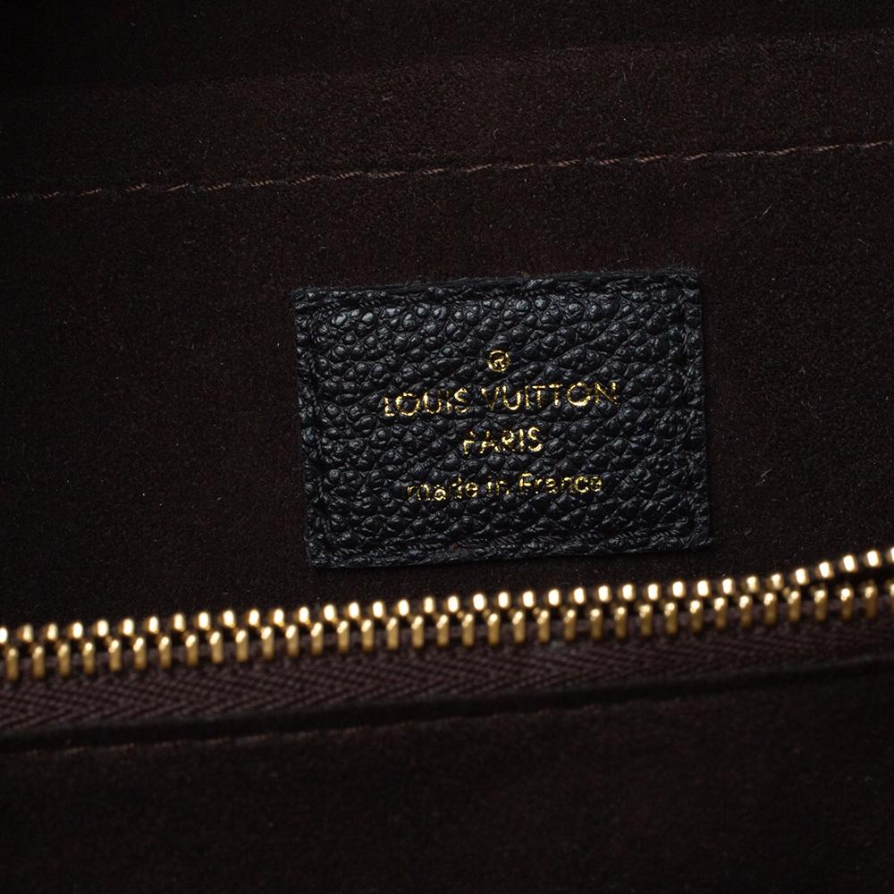 Louis Vuitton Black Monogram Empreinte Leather Trocadero Bag 5
