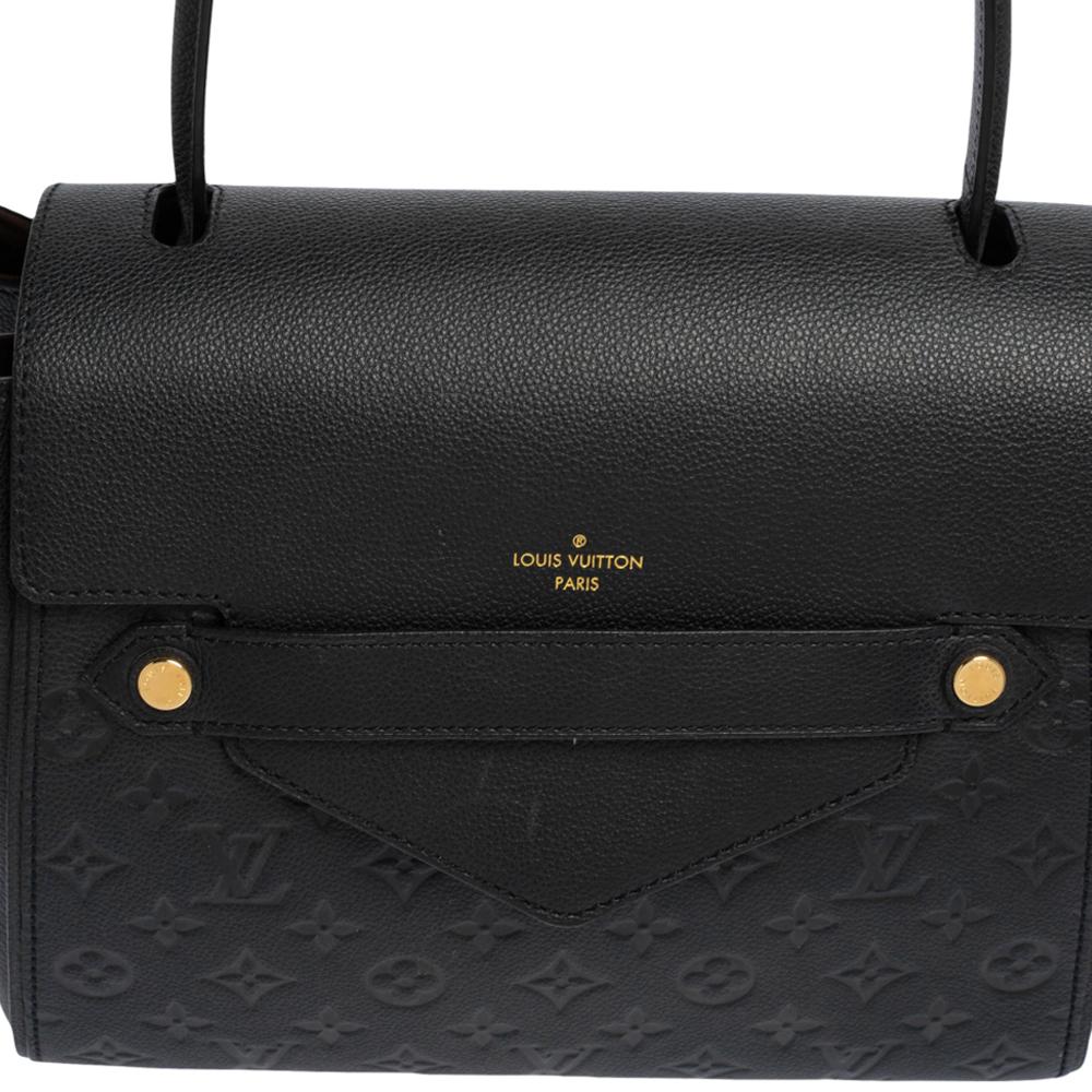 Louis Vuitton Black Monogram Empreinte Leather Trocadero Bag 4