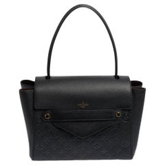 Louis Vuitton Black Monogram Empreinte Leather Trocadero Bag