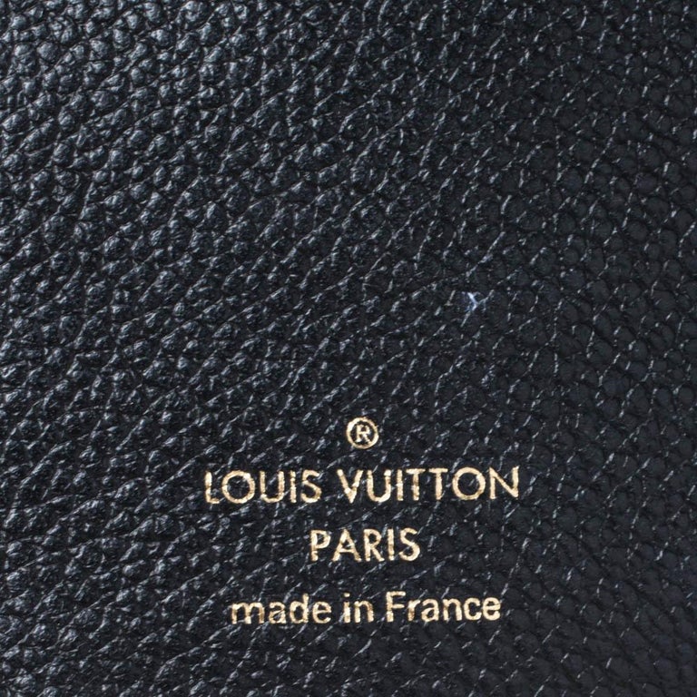 Victorine leather wallet Louis Vuitton Black in Leather - 37278951
