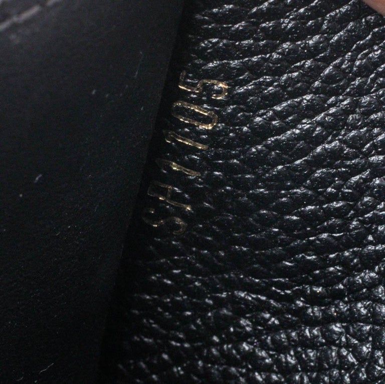Louis Vuitton Victorine Wallet Monogram Empreinte Leather Black 2386631