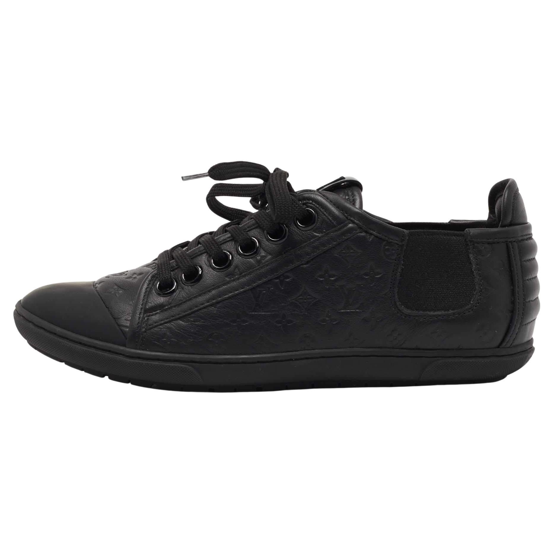 Louis Vuitton Men's Mexico zip Shoes in Waxed Perforated Leather
