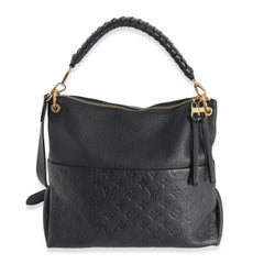 Louis Vuitton: borsa nera con monogramma Empreinte Maida