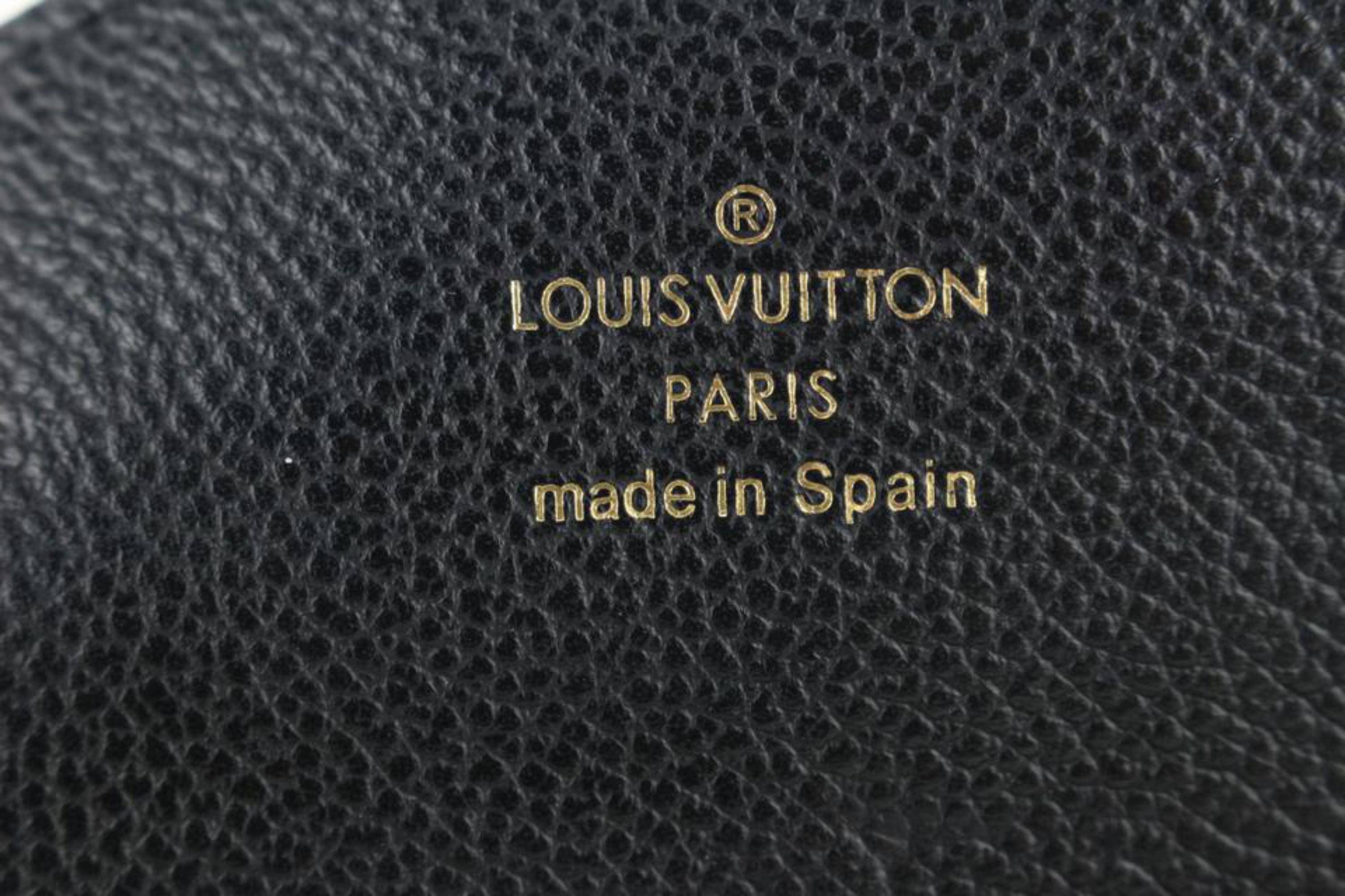 Louis Vuitton Black Monogram Empreinte Metis Wallet 1LVJ1013 5