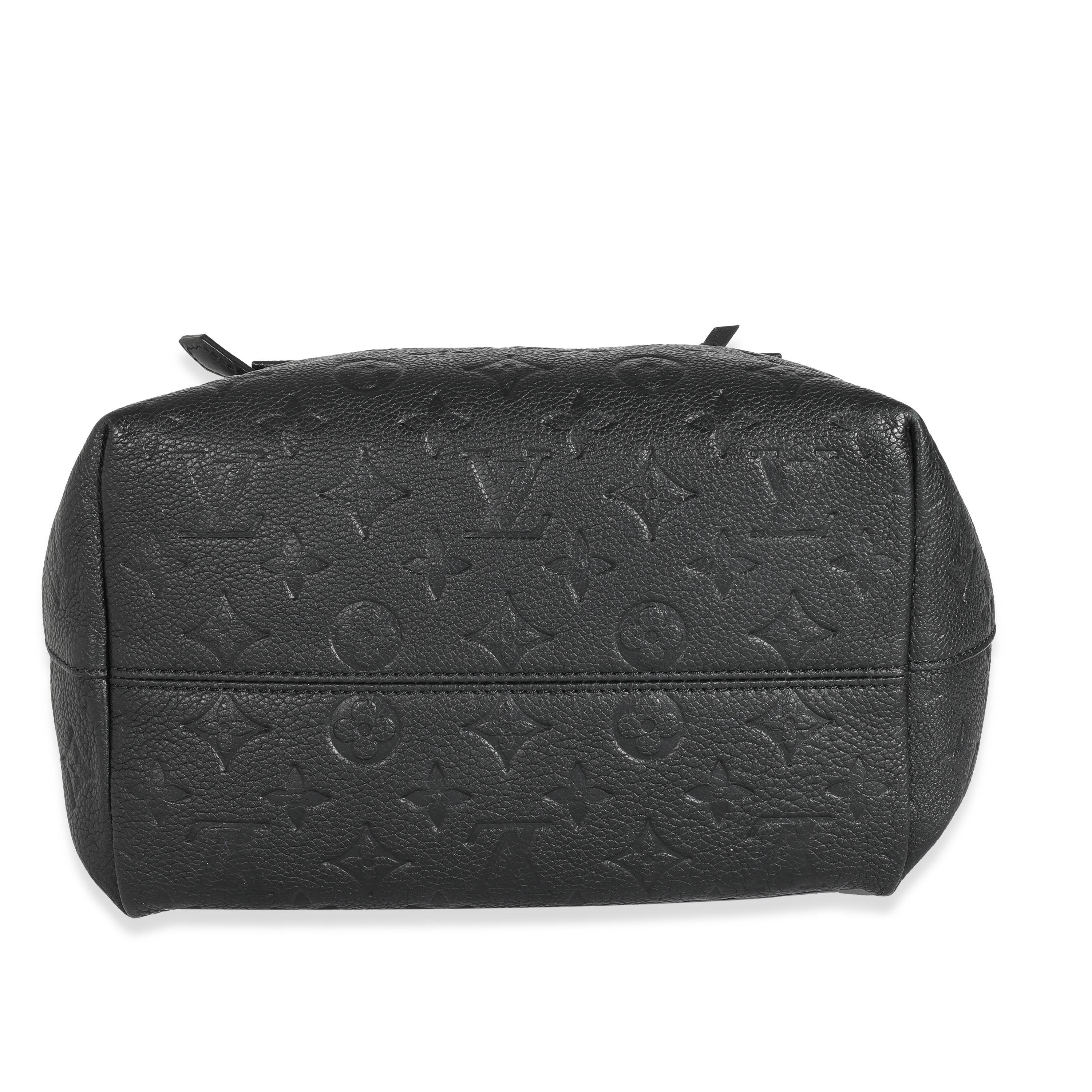 Louis Vuitton Black Monogram Empreinte Montsouris Backpack 1