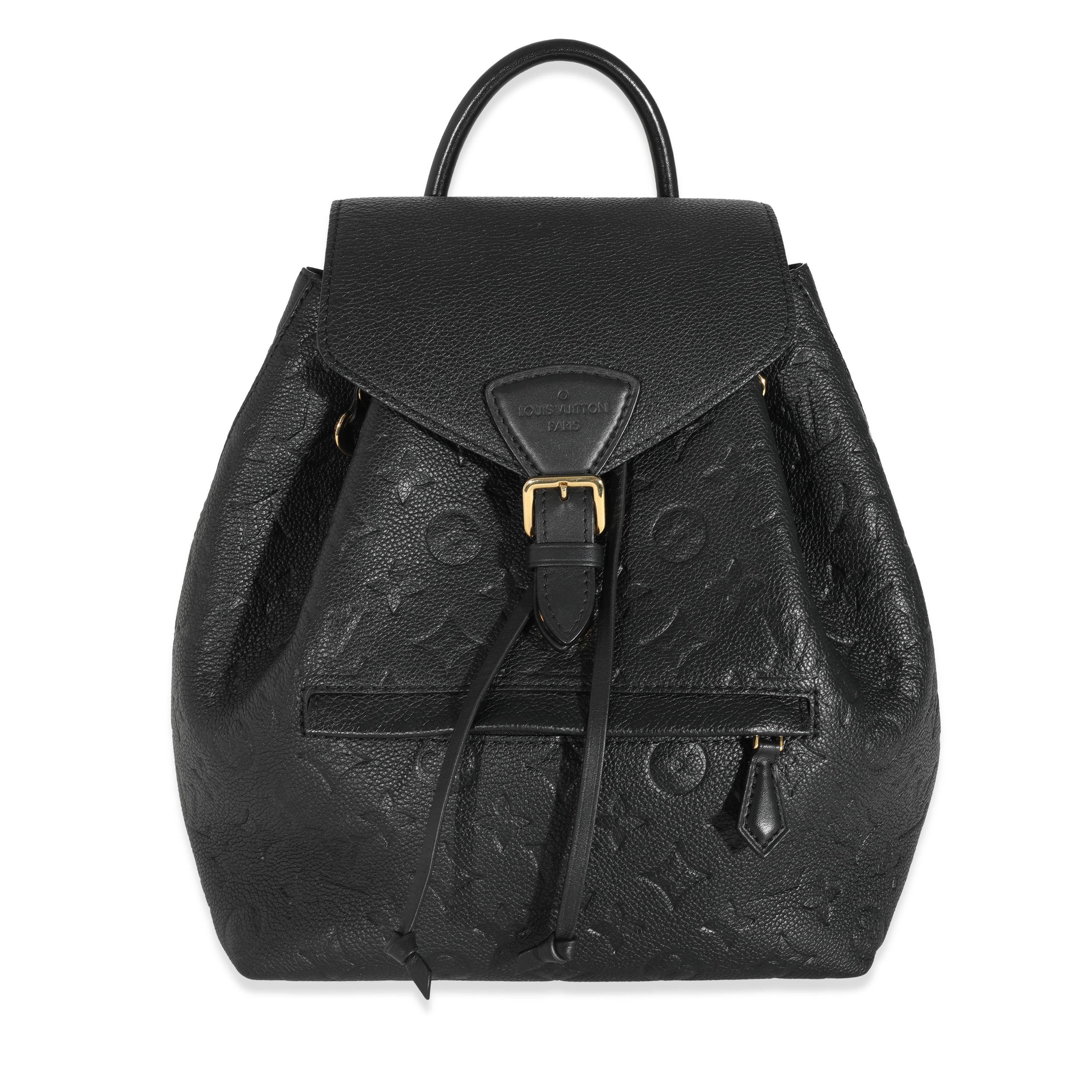 Louis Vuitton Black Monogram Empreinte Montsouris Backpack 2
