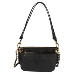 Louis Vuitton Black Monogram Empreinte Multi-Pochette Accessoires