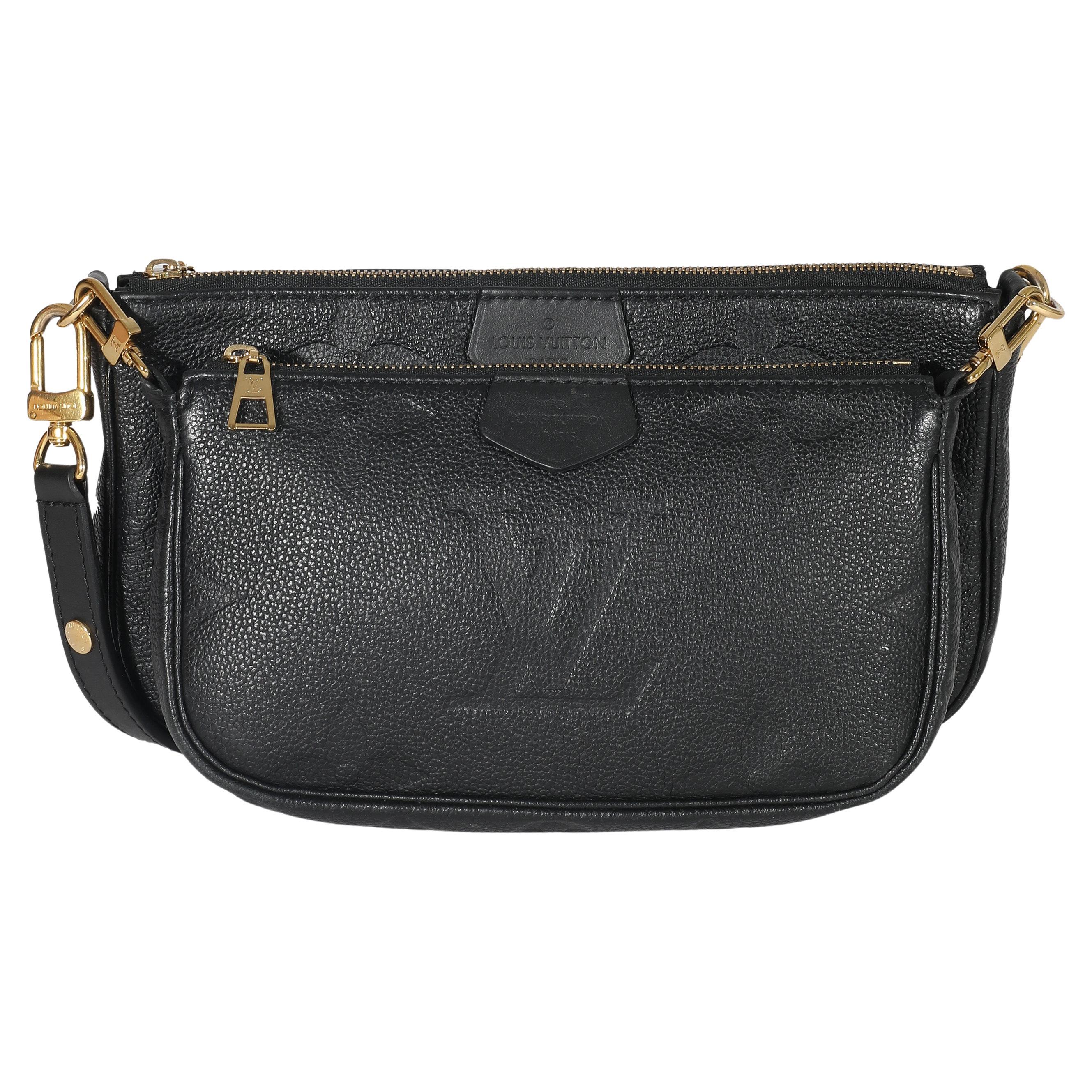 Louis Vuitton 2021-2023 Pre-owned Multi Pochette Crossbody Bag - Black