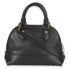 Louis Vuitton Black Monogram Empreinte Neo Alma BB