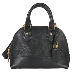 Louis Vuitton Black Monogram Empreinte Neo Alma BB