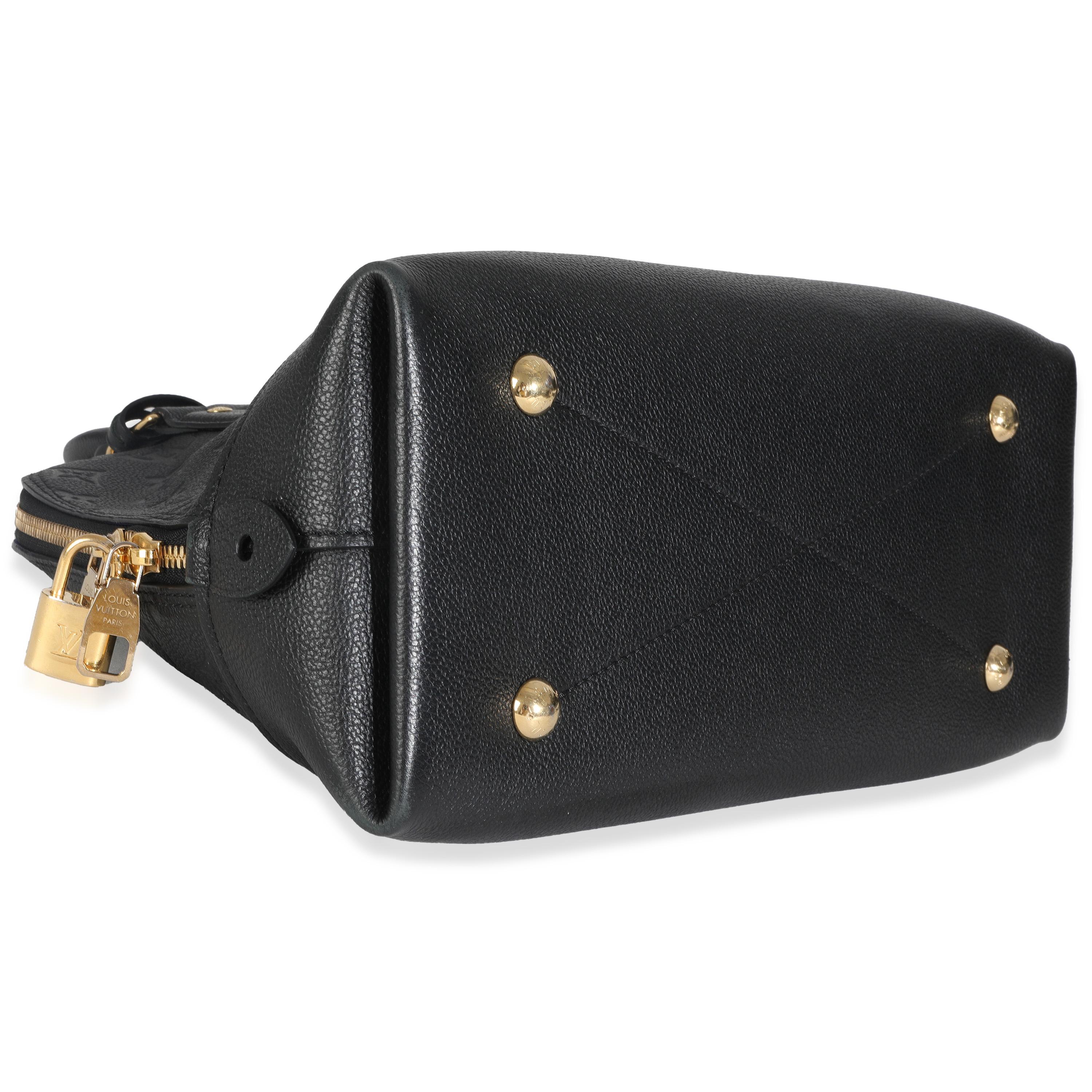Louis Vuitton Nero Monogram Empreinte Neo Alma PM in vendita 3