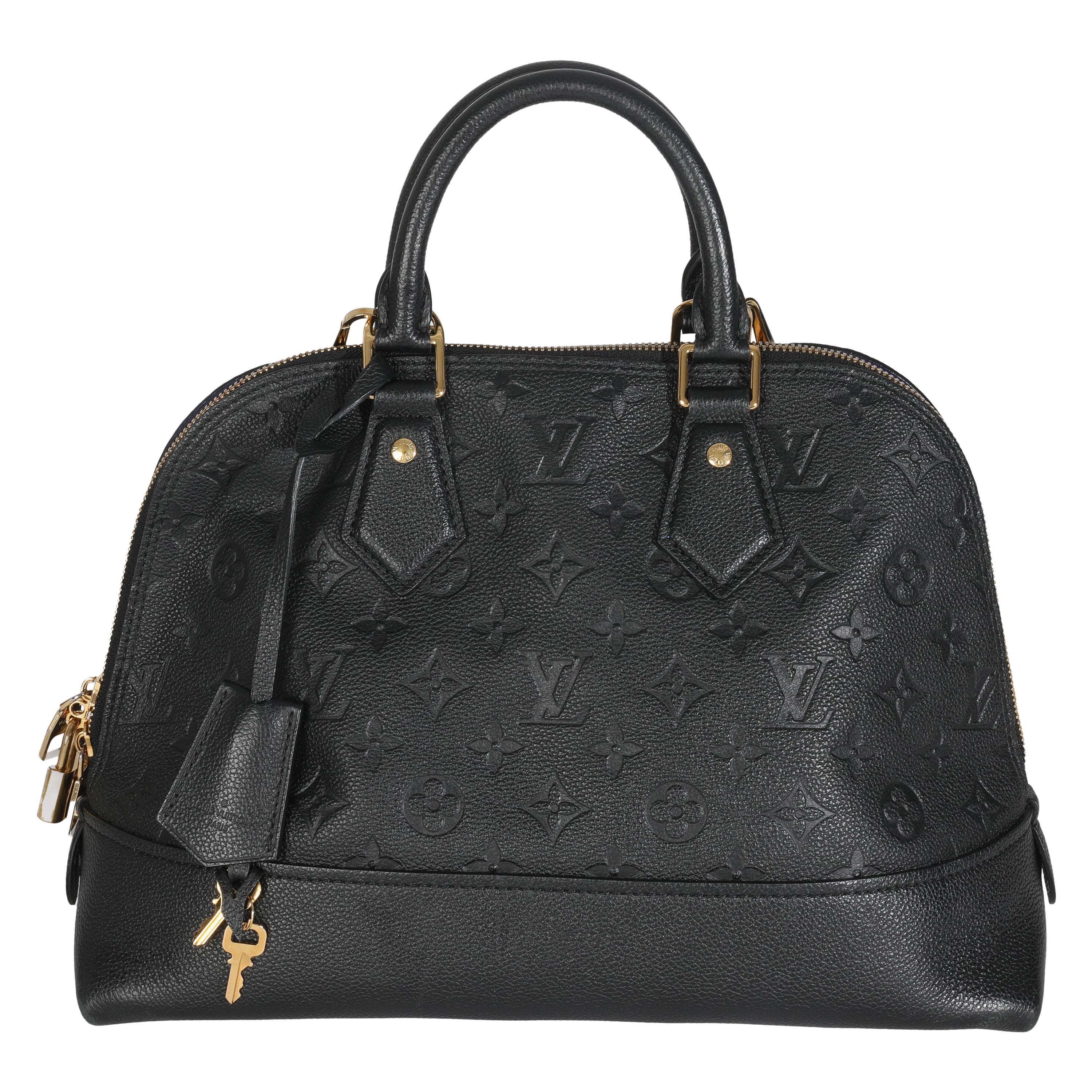 Louis Vuitton Monogramme noir Empreinte Neo Alma PM