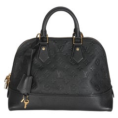 Louis Vuitton Black Monogram Empreinte Neo Alma PM