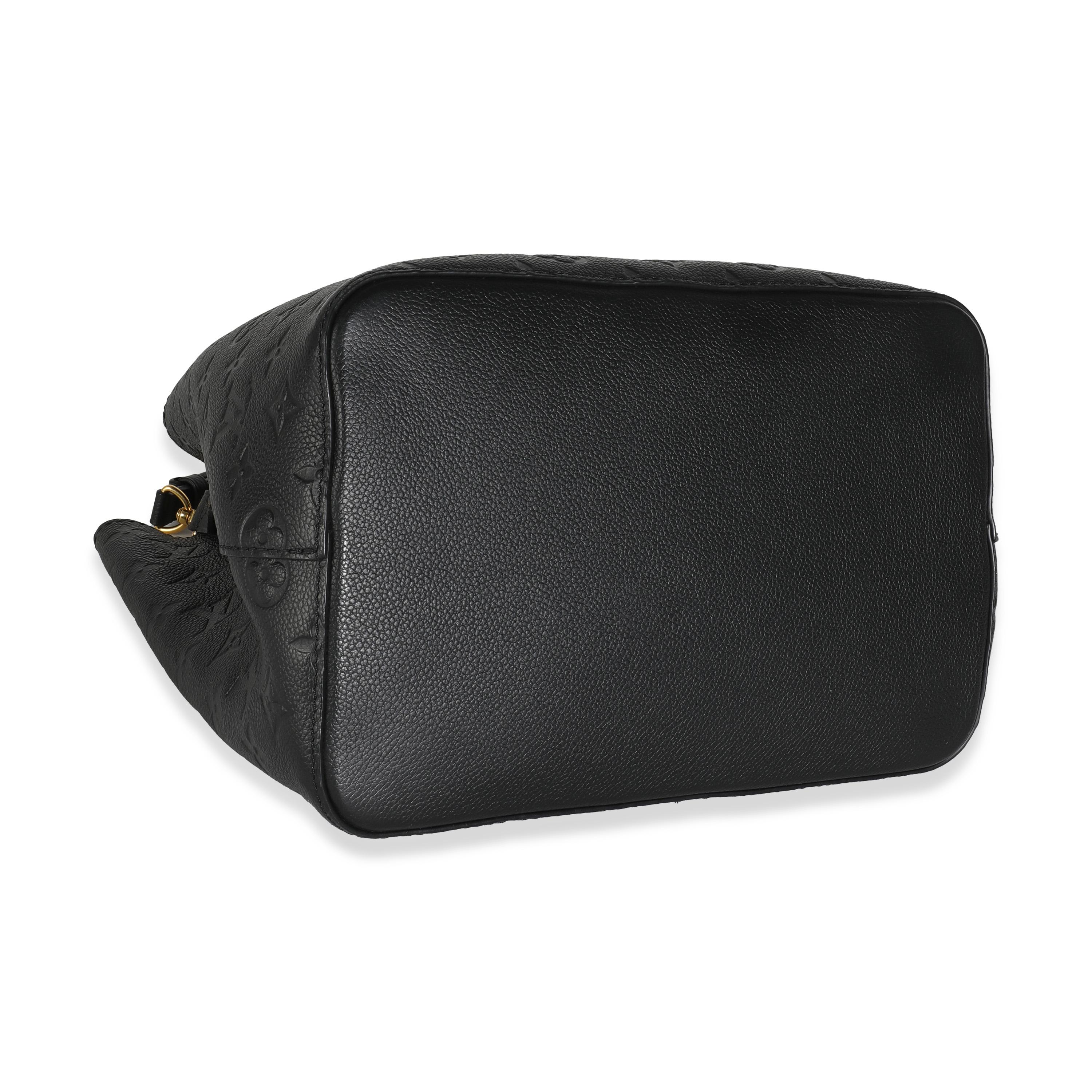 Louis Vuitton Black Monogram Empreinte Neonoe MM 2