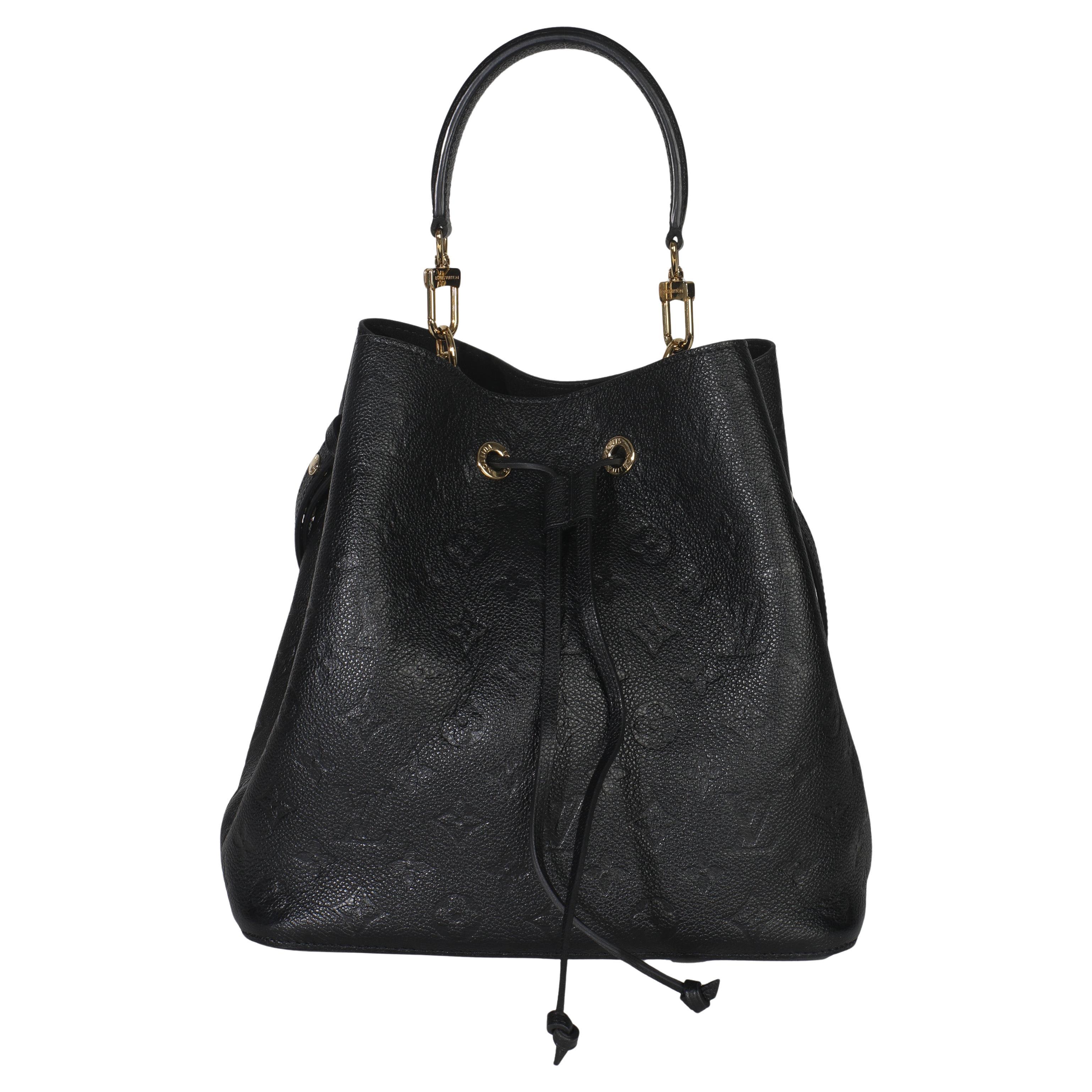 Louis Vuitton Black Monogram Empreinte Neonoe MM
