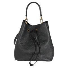 Louis Vuitton Schwarz Monogramm Empreinte NéoNoé MM