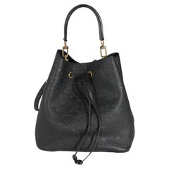 Louis Vuitton Black Monogram Empreinte NéoNoé MM