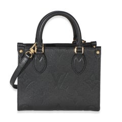 Louis Vuitton Black Monogram Empreinte Onthego BB