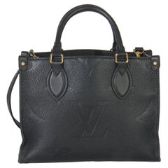 Louis Vuitton Black Monogram Empreinte Onthego BB