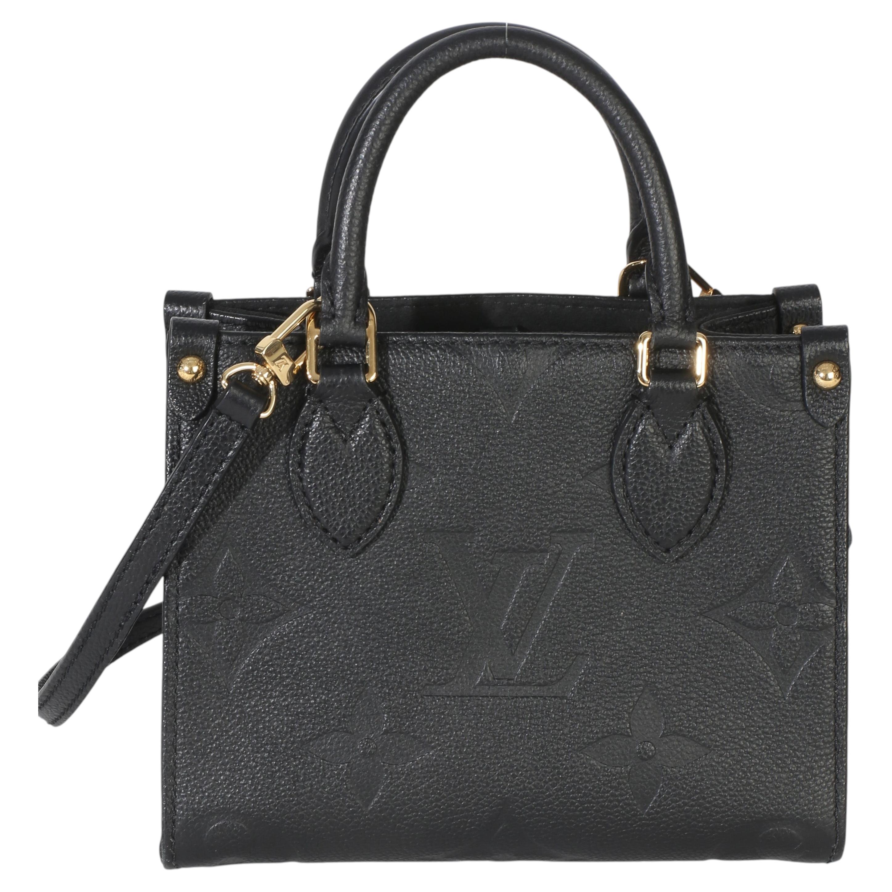 Louis Vuitton Black Monogram Empreinte Onthego BB