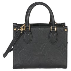 Louis Vuitton Black Monogram Empreinte Onthego BB
