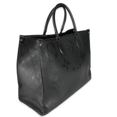 Louis Vuitton Black Monogram Empreinte Onthego GM