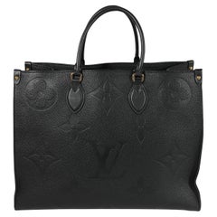 Louis Vuitton Black Monogram Empreinte Onthego GM