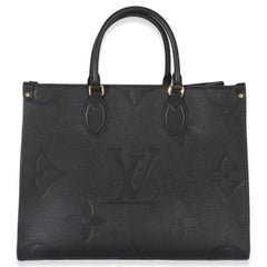 Louis Vuitton Black Monogram Empreinte Onthego MM