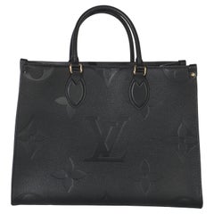 Louis Vuitton Black Monogram Empreinte Onthego MM