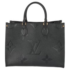 Louis Vuitton Empreinte Onthego MM mit schwarzem Monogramm, Empreinte