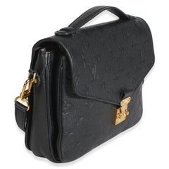 Louis Vuitton Black Monogram Empreinte Pochette Metis