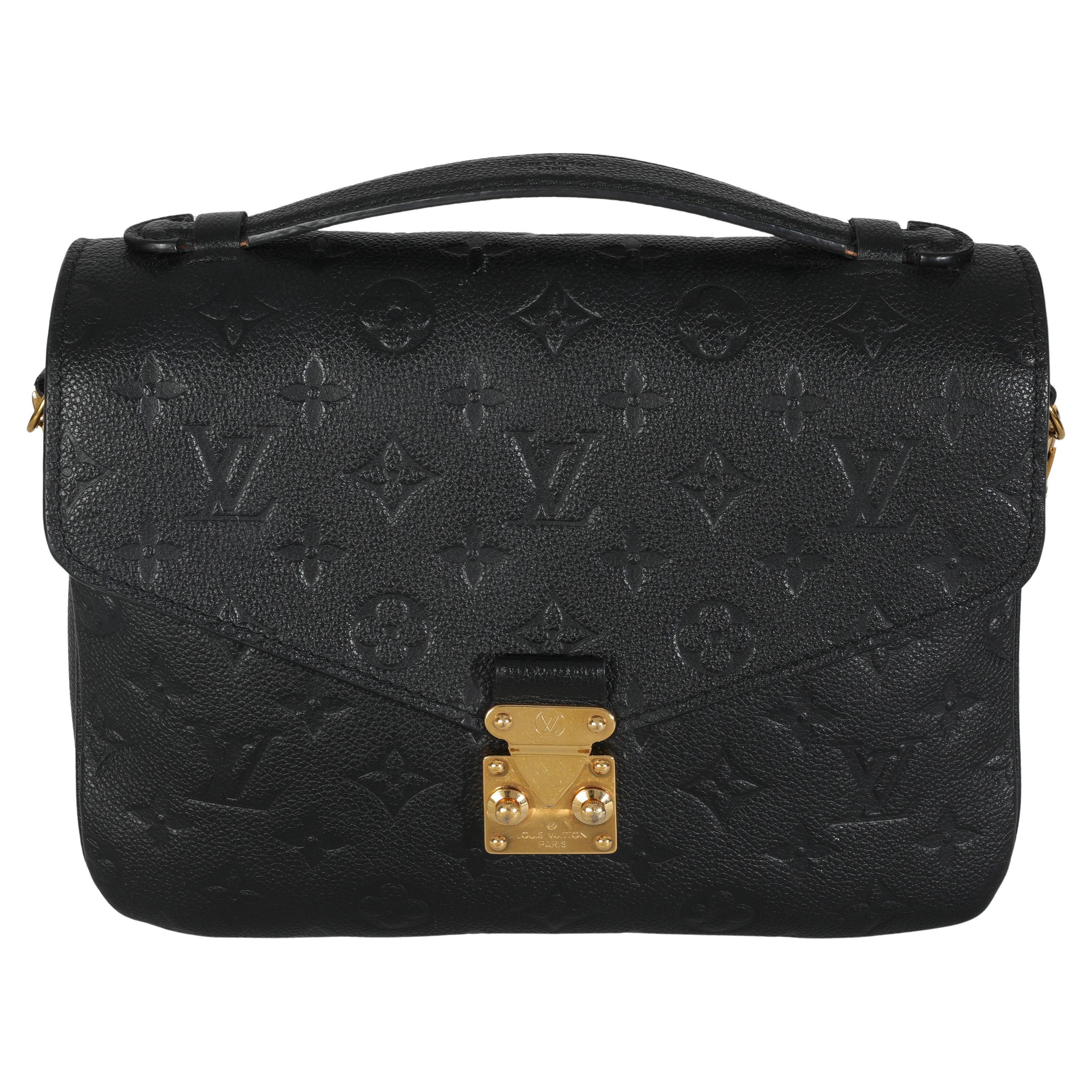 Louis Vuitton - Pochette Empreinte Monogram Nero Metis
