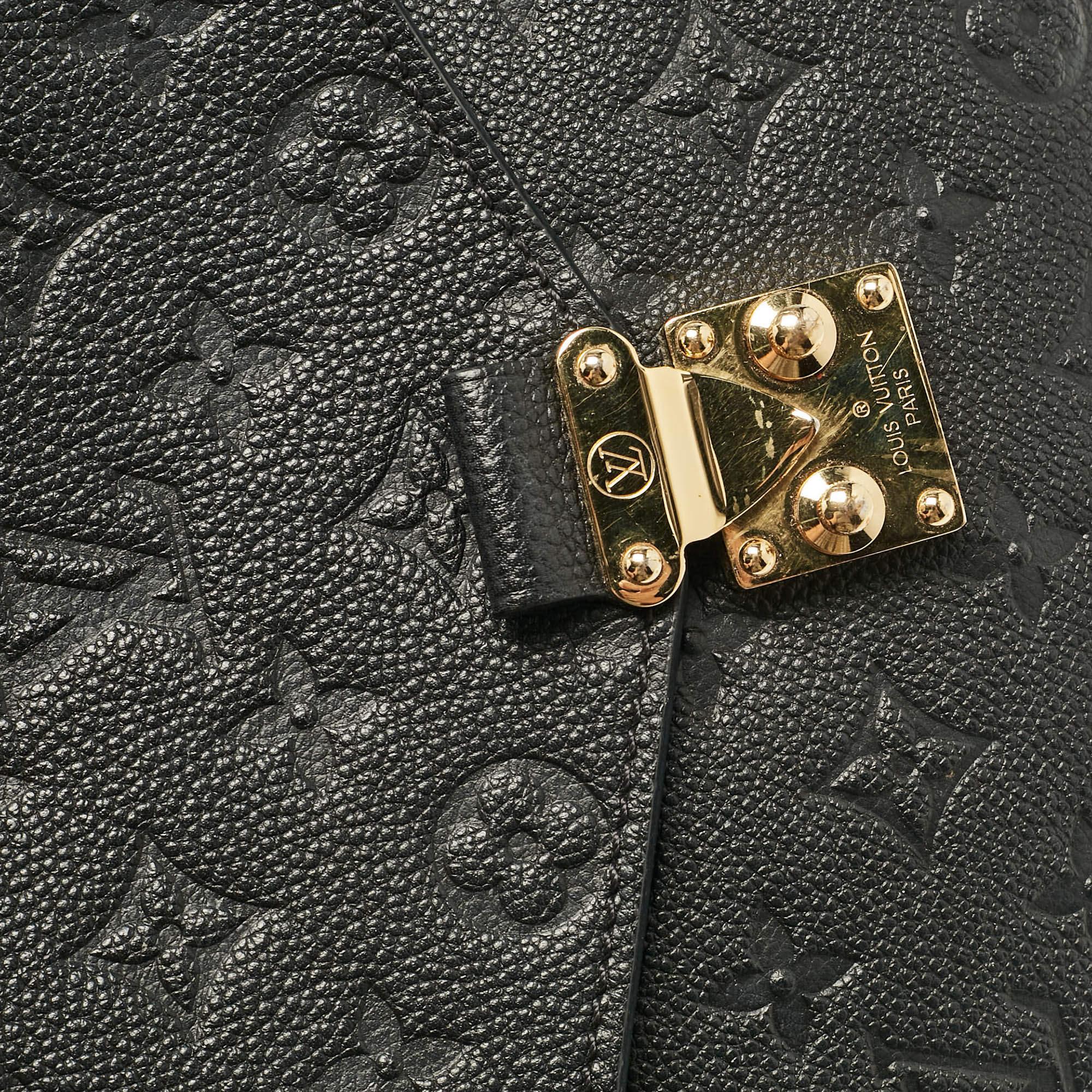 Louis Vuitton Black Monogram Empreinte Pochette Metis Shoulder Bag 3