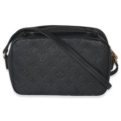 Louis Vuitton Black Monogram Empreinte Saintonge