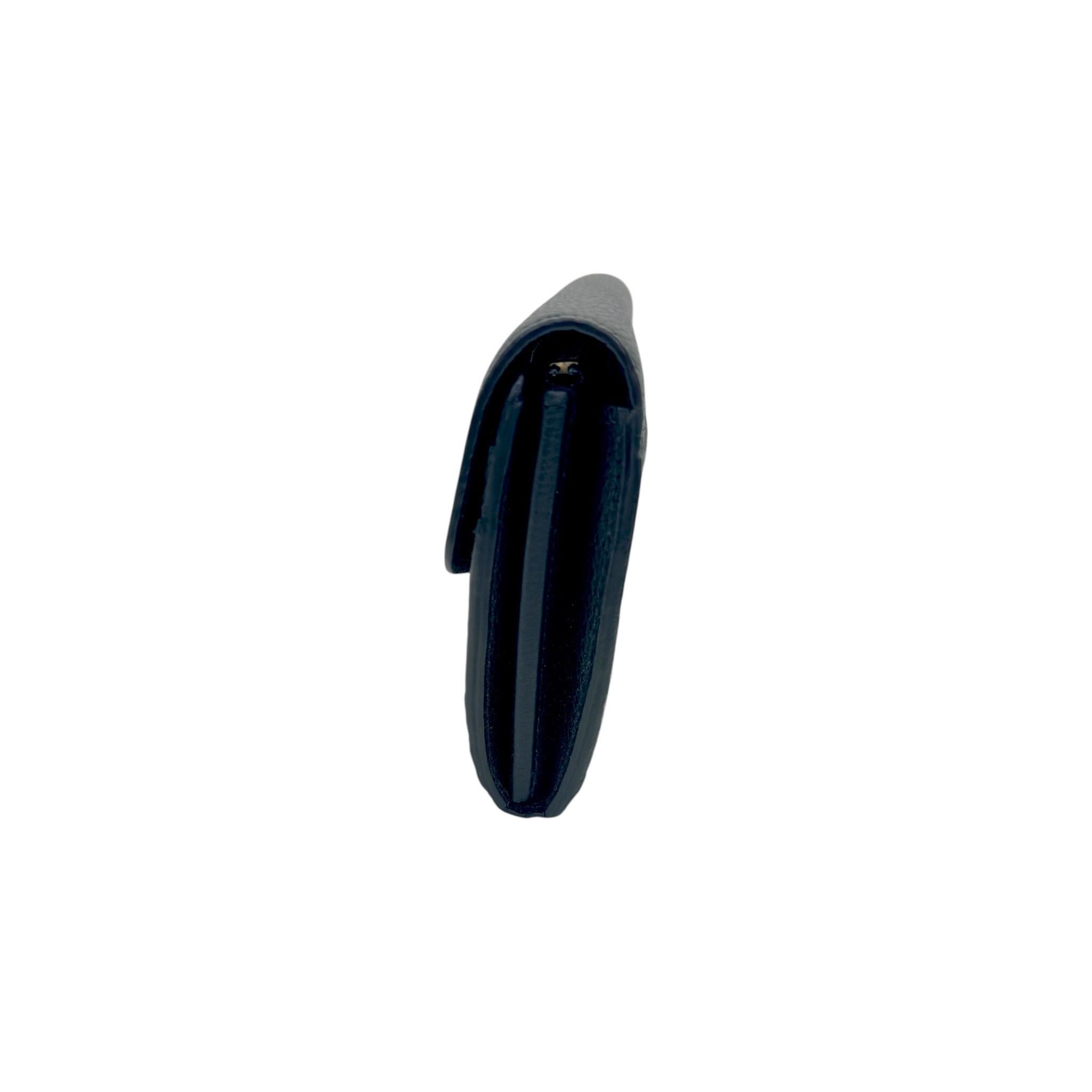 Louis Vuitton Portefeuille Sarah Empreinte Monogram noir NM Pour femmes en vente