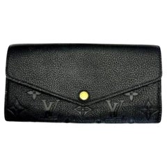 Louis Vuitton Portefeuille Sarah Empreinte Monogram noir NM