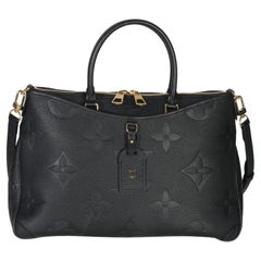 Louis Vuitton Black Monogram Empreinte Trianon MM