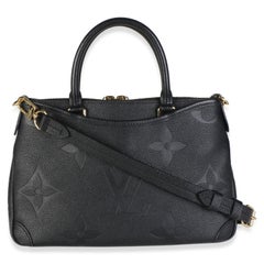 Louis Vuitton Black Monogram Empreinte Trianon PM