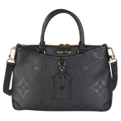 Louis Vuitton Black Monogram Empreinte Trianon PM
