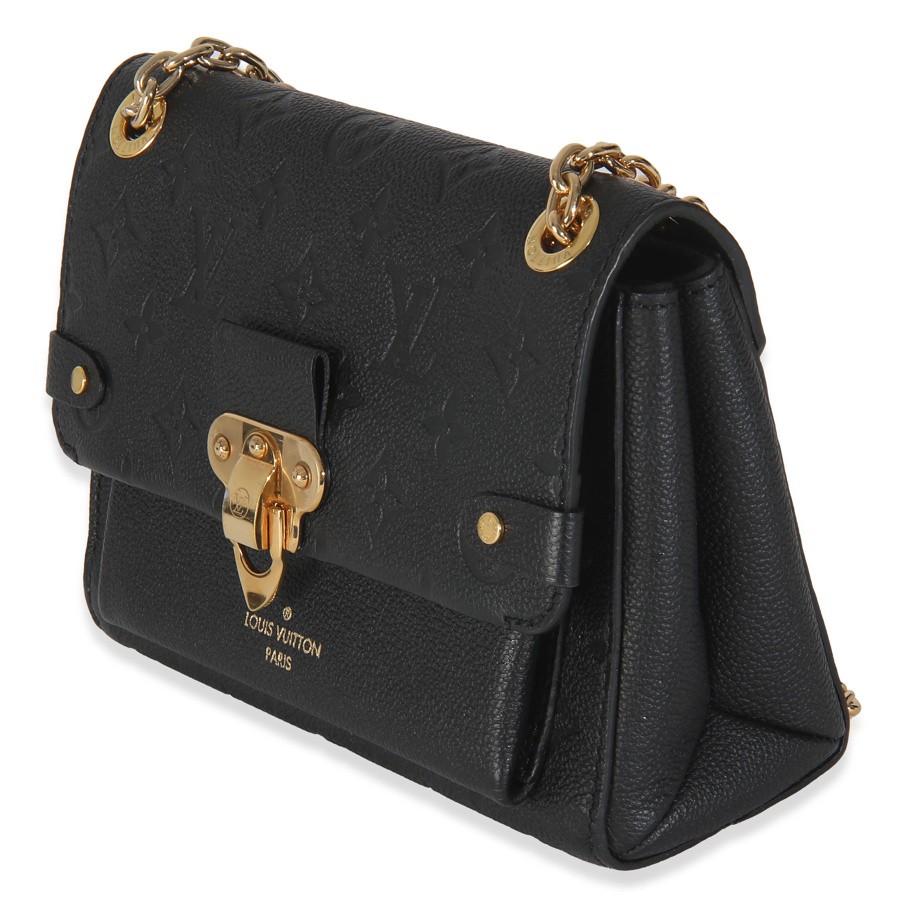 Women's or Men's Louis Vuitton Black Monogram Empreinte Vavin BB For Sale